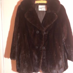 Frank A Hill Mink fur coat